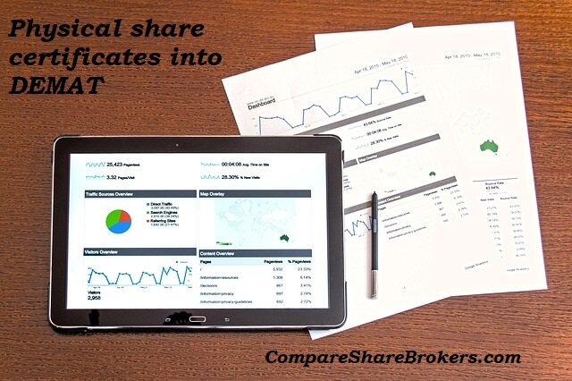 Convert Physical Share Certificates into Demat form
