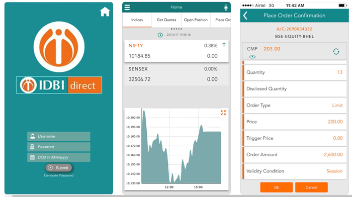 IDBI Direct Mobile IDBI Direct Mobile-IDBI Capital Mobile Trading App