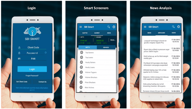 SBISMART Mobile Trading App